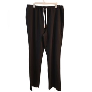 FIGS TECHNICAL COLLECTION MEN'S SCRUB PANTS. FM 4500T. SIZE X- LARGE TALL. BLACK